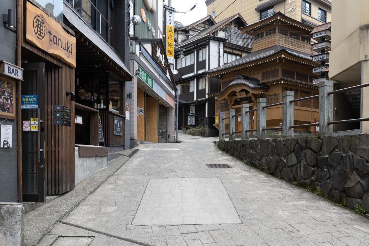 Tanuki Nozawa Hotell Exteriör bild