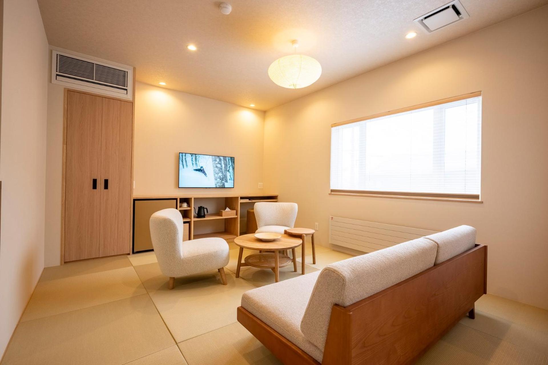 Tanuki Nozawa Hotell Exteriör bild