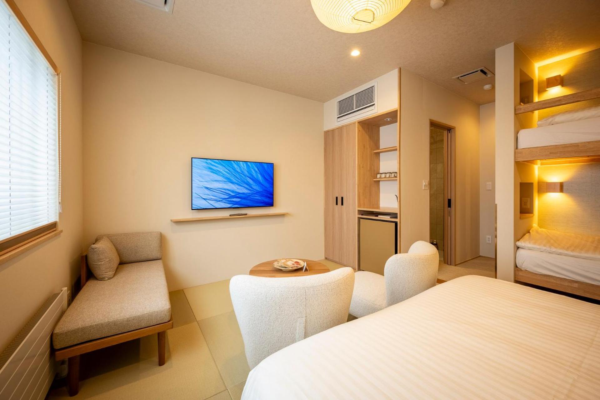 Tanuki Nozawa Hotell Exteriör bild
